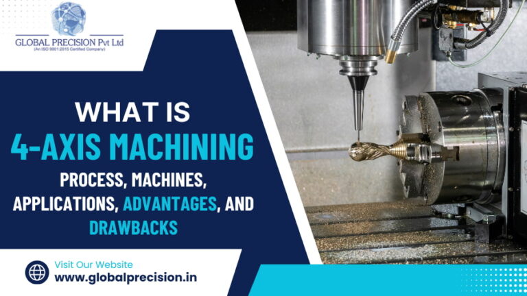 What is 4-Axis Machining - Process, Machines, Applications, Advantages, and Drawbacks